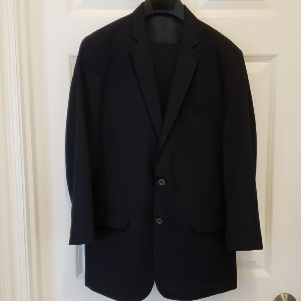 Boys Calvin Klein Black Suit